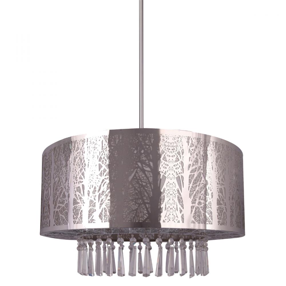 3 Light Chandelier Semi Flush
