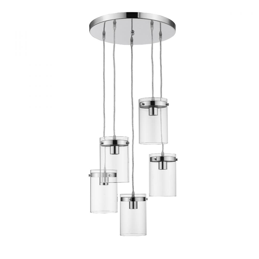 5 Light Pendant