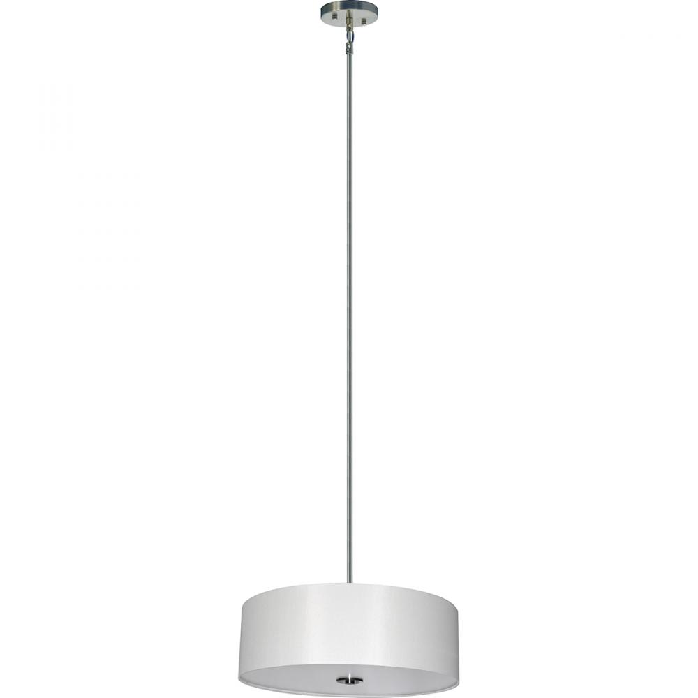 4 Light Chandelier Drum Shade