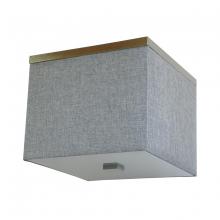 Whitfield FM161612-TGSS - 3 Light Flush Mount