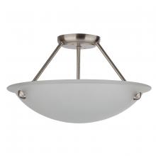 Whitfield SF0055-16AWSS - 3 Light Semi Flush